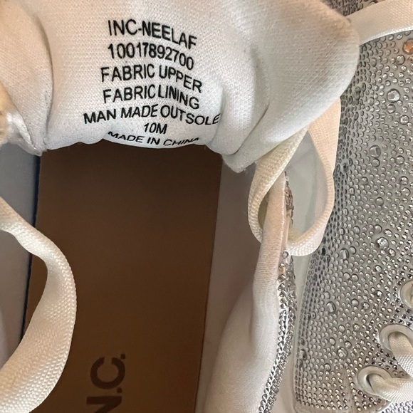 Inc. Rhinestone Platform Sneakers - Picture 9 of 10